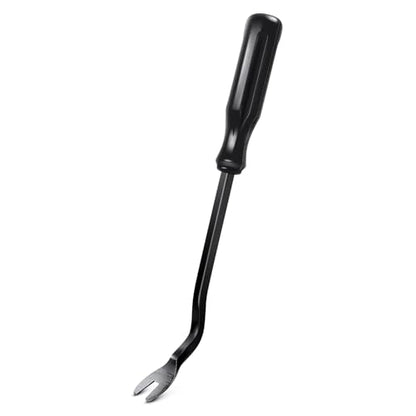 GOOACC Car Panel/Upholstery Remover Ergonomic Stainless Steel Fastener Remover - Easily Removes Plastic Fasteners Reduces Damage to Panels and Loss of Clips Black - color: Black, size: 1Pc Remover