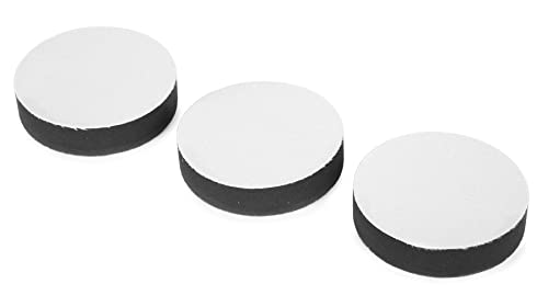 WEN AA1503 5-Inch Fine-Grit Diamond-Cut Foam Polishing Pads for Finishing, Three Pack