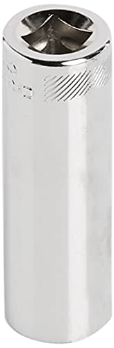 CRAFTSMAN Deep Socket, Metric, 3/8-Inch Drive, 15mm, 6-Point (CMMT44432) - size: 15 MM