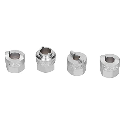 8pcs Suspension Strut Nut Socket Set, Strut Removal Tool Kit for Shock Absorber Nut Disassembly, Includes Multiple Sizes with Storage Case for Auto Repair