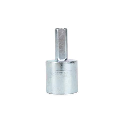 Camco RV Leveling Scissor Jack Socket Drill Adapter - Fits 3/8" and 1/2" Power Drills - Works with All 3/4" Hex Drive Jacks - RV Stabilization Made Easy (57363)
