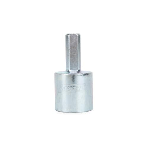 Camco RV Leveling Scissor Jack Socket Drill Adapter - Fits 3/8" and 1/2" Power Drills - Works with All 3/4" Hex Drive Jacks - RV Stabilization Made Easy (57363)