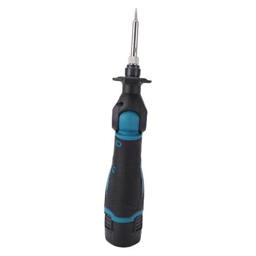 Cordless Soldering Iron Kit, 12V Portable Rechargeable Soldering Tool with 2 Batteries, for Electronics Repair Automotive Wiring Jewelry Making