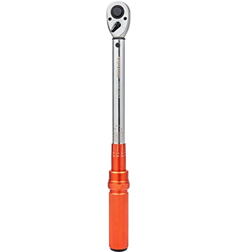 VEVOR 1/2-inch Drive Click Torque Wrench, 10-150ft.lb/14-204n.m Mechanical Dual Range Scales, Dual-Direction Adjustable with Adapters Extension Rod - size: 10-150 FT.LB, style: 1/2-inch
