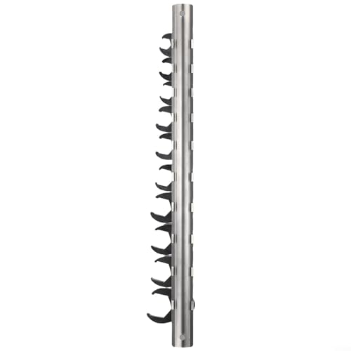 FABULETTA 10-Piece Crowfoot Wrench Set 3/8 Drive, Metric Flare Nut Spanner Kit 10mm to 22mm, Carbon Steel Open End Wrenches for Tight Space Bolt Loosening and Automotive Hydraulic Line Work