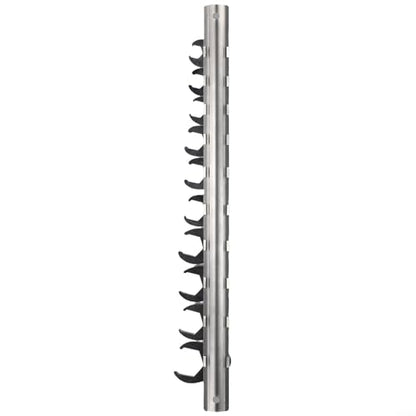 FABULETTA 10-Piece Crowfoot Wrench Set 3/8 Drive, Metric Flare Nut Spanner Kit 10mm to 22mm, Carbon Steel Open End Wrenches for Tight Space Bolt Loosening and Automotive Hydraulic Line Work