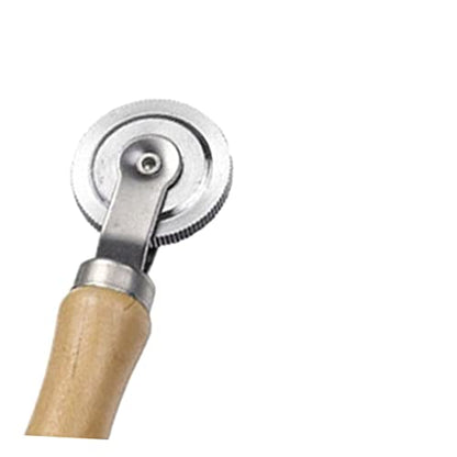 Wakauto Repair Tool Patch Roller Tool Tire Repair Patch Roller Repair Wooden Tire Repair Supplies With Wheels
