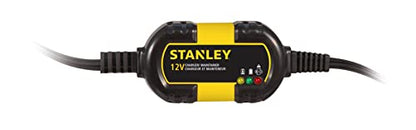 STANLEY BM1S 1 Amp Battery Charger for Vehicles | Keeps 12V Batteries Charged Up - size: 1AMP