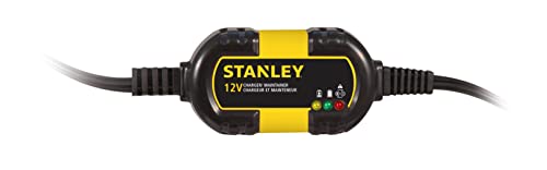 Stanley BM1S 1 Amp Battery Charger for Vehicles | Keeps 12V Batteries Charged Up - size: 1AMP