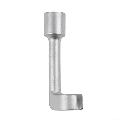 Diesel Fuel Line Socket Set 1/2 Drive Flare Nut Wrench for Automotive Tube Pipe Repair, Open End Ring Sizes 12 14 16 17 18 19mm, Metal Hand Tool(17mm) - color: 17mm