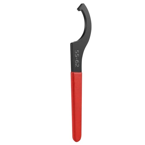 PRO BAT Universal Motorcycle Shock Absorber Spanner Wrench Hook Pin Spanner Wrench Shocker Shokie Adjusting Tools C Spanner for Pit Quad Dirt Bike ATV 55-62 - size: 55-62