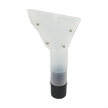 Transparent Upholstery Vacuum Extractor Nozzle, 11.5cm Wide Deep Cleaning for Furniture, Carpets, Car Seats, Fits 32mm ID & 36mm OD Hoses, Lightweight