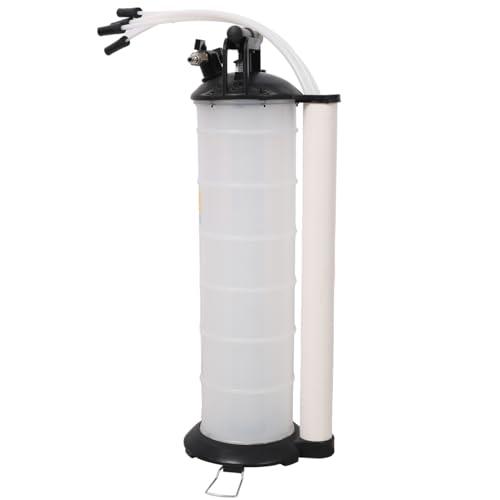 Pneumatic/Manual Oil Extractor Pump, Oil Changer Vacuum Fluid Evacuator Extractor for Automotive Fluids Vacuum Evacuation (7L) - size: 7L