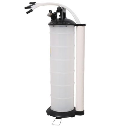 Pneumatic/Manual Oil Extractor Pump, Oil Changer Vacuum Fluid Evacuator Extractor for Automotive Fluids Vacuum Evacuation (7L) - size: 7L