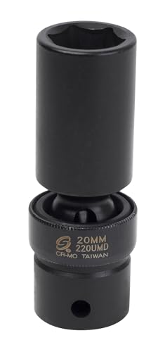 Sunex 220umd 1/2-Inch Drive 20-mm Deep Universal Impact Socket