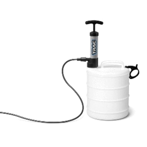 Trac Outdoors 7-Liter Fluid Extractor - Perfect for Any Situation Where Draining is Difficult - Ideal for All Types of Motors, Watercraft and Vehicles (69362) - size: 7 Liter Capacity