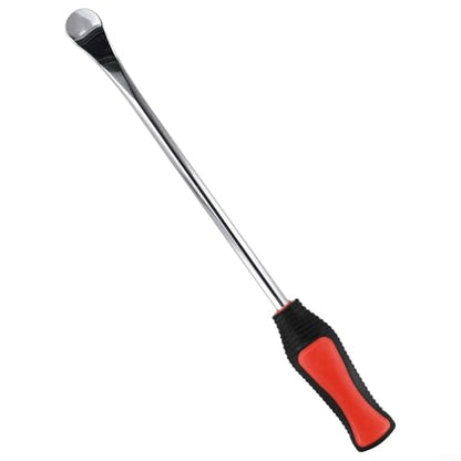 Tire Changing Lever Tool Set with Rim Protector for Auto Motorcycle - Steel Tire Iron Spoon Kit Red Green(Red) - color: Red