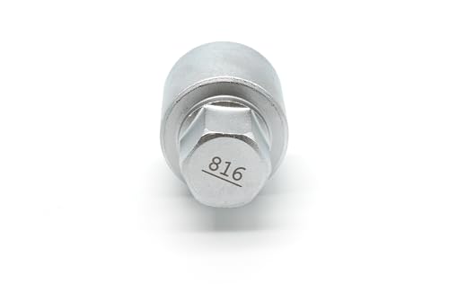 TMAX #816 Anti-Theft Wheel Lug Nut Removal Socket Key 3436 for Audi - size: Key #816
