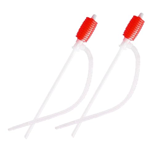 2pcs Manual and Siphon Hose for Efficient Transfer and Water Pumping Oil Extraction Tool for Car Maintenance and Fluid Transfers