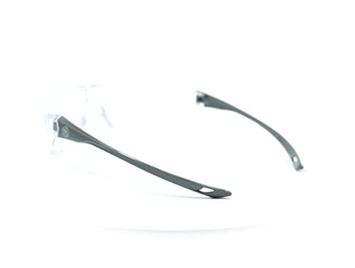 GE Safety Glasses, ANSI Z87.1, 03 Series, Anti-scratch Lens, 99.9% UV Protection, EN 166, 12 Pack - color: Gray