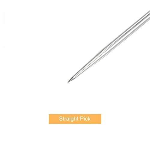 uxcell Straight Pick Hook 9.84" Puller Remover Removal Tool for Oil Seal/O-rings, Gasket, Hose