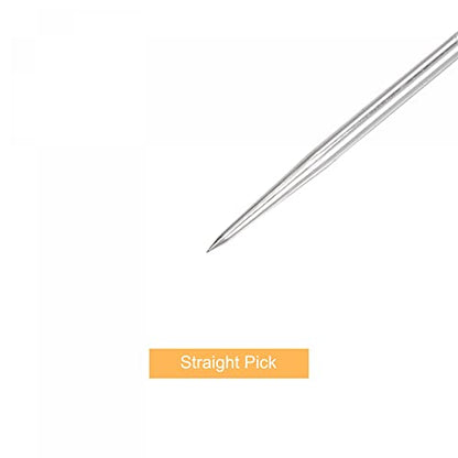 uxcell Straight Pick Hook 9.84" Puller Remover Removal Tool for Oil Seal/O-rings, Gasket, Hose
