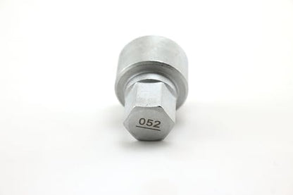 TEMO #52 Wheel Lock Lugnut Anti-Theft Lug Nut Screw Removal Socket Key S3055 for BMW Vehicles - size: #52