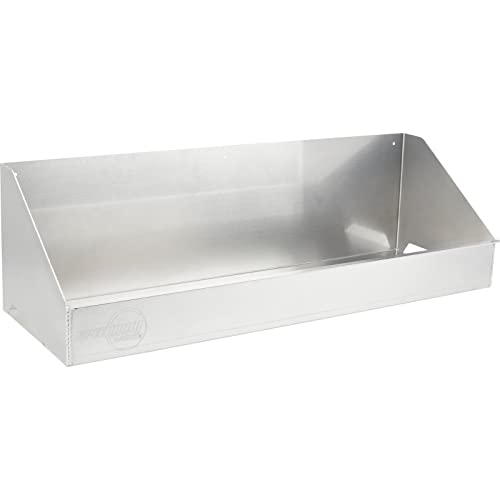 Speedway Motors Racing Jack Stands and Aluminum Storage Bin 31 x 10 Kit Includes Two Fixed Height Stands with Wide Base and Durable Trailer Mount Bin for Motorsports Organization