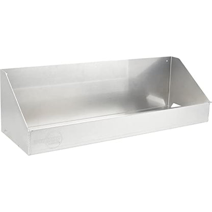 Speedway Motors Racing Jack Stands and Aluminum Storage Bin 31 x 10 Kit Includes Two Fixed Height Stands with Wide Base and Durable Trailer Mount Bin for Motorsports Organization
