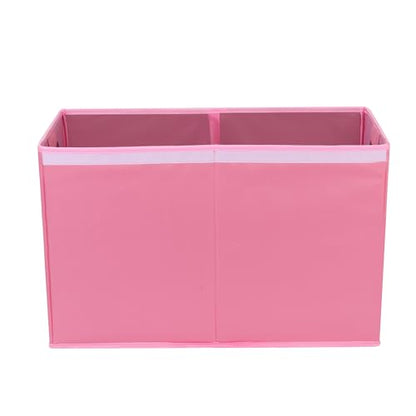 AOKJOY Car Trunk Organizer with Lid, LL, Pink, 600D Oxford Cloth, Collapsible, for Automobiles, 26x13x16 Inches, 83 Liters - color: pink
