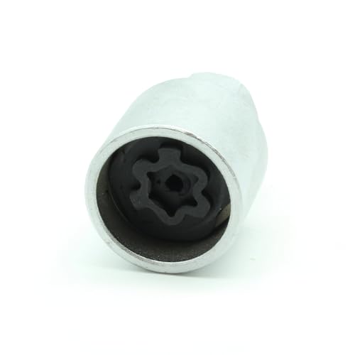TEMO 521 Wheel Lock Nut Screw Removal Key Anti-Theft Lugnut Socket S3056 for Vw Audi Vag Volkswagen Vehicles - size: Model 521 (1 Piece)