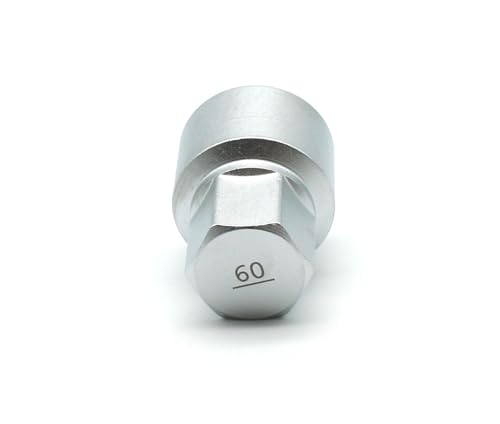 TEMO #60 Anti-Theft Wheel Lug Nut Removal Socket Key 3437 for Porsche - size: #60