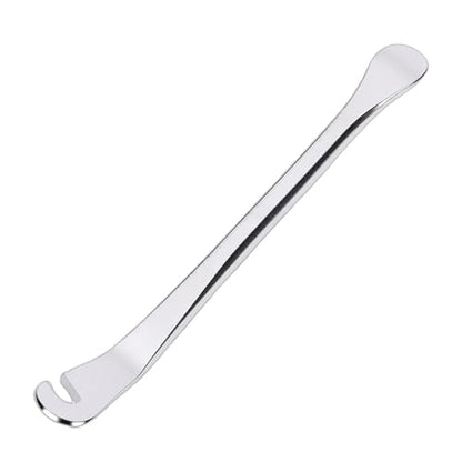 Tire Iron Spoons, Metal Tire Lever Bar Set, Ergonomic Grip Tool with Easy Removal Design, Ideal for Motorcycle, Electric Scooter & Car