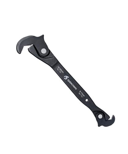 QUENCHING Self-Adjusting Crowfoot Wrench for Tight-Access Fasteners 8–32mm (5/16”–1-1/4”), Slim Profile, Not for Heavy Torque - size: 10" Dual Head Wrench
