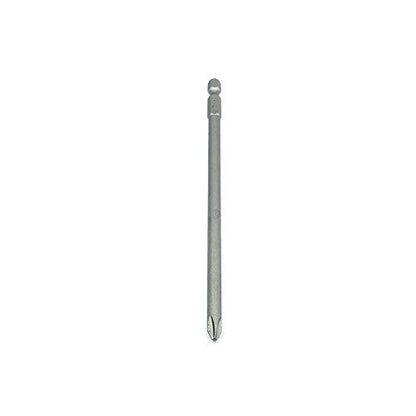 Benchmark Abrasives 1/4 Inch Hex Anti Slip Phillips Insert Screw Head Screwdriver Bits, Rotary Drill Bits for Repairing Electronics, Automotive Parts, Furniture (50 Pack) - (PH2 x 6") - size: PH2 x 6"