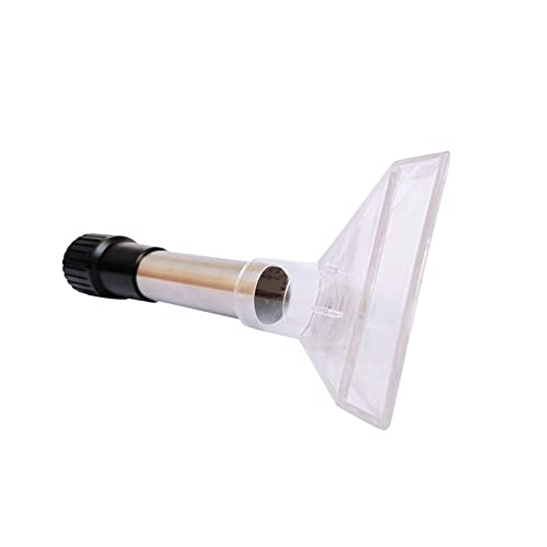 Extractor Tool Hand Wand with Clear Head Compatible with Upholstery & Carpet Cleaning, Car Detailing Vacuum Wand for Truckmounts