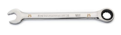 GEARWRENCH 25mm 4 Degree Swing Arch 12 Point Ratcheting Combination Wrench - 86925 - size: 25mm