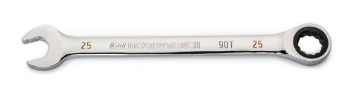 GEARWRENCH 25mm 4 Degree Swing Arch 12 Point Ratcheting Combination Wrench - 86925 - size: 25mm