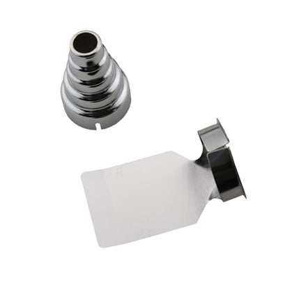 TAODAN 4PCS Multi Purpose Stainless Steel Nozzle Set Compatible with 35mm Heat Guns Suitable for Shrink Wrapping/Craftwork/Embossing/Car Repair