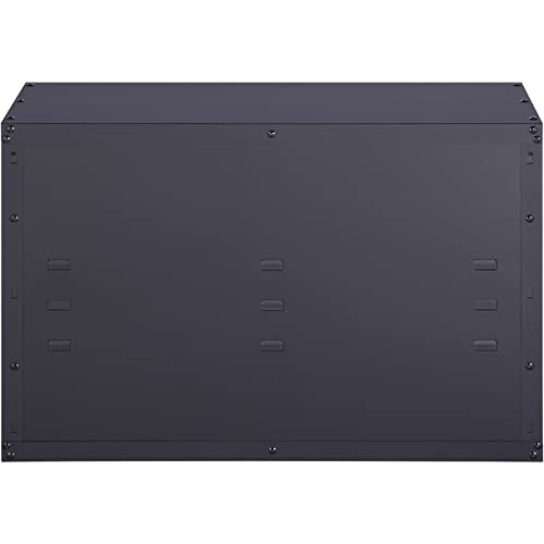 VEVOR Metal Storage Cabinet, 120lbs Load Capacity per Shelf, 20'' Tall Wall-Mounted Powder-Coating Steel Garage Cabinet with Adjustable Shelf, Press to Close & Open Door Perfect for Office Garage Tool - size: Flip up 20"