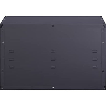 VEVOR Metal Storage Cabinet, 120lbs Load Capacity per Shelf, 20'' Tall Wall-Mounted Powder-Coating Steel Garage Cabinet with Adjustable Shelf, Press to Close & Open Door Perfect for Office Garage Tool - size: Flip up 20"