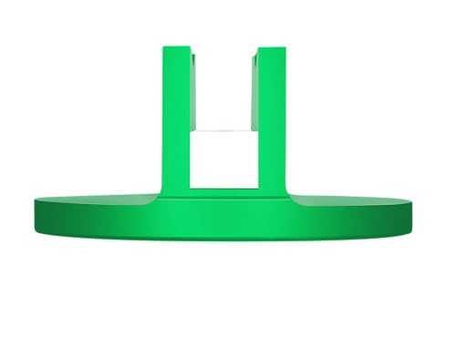 Magnetic Pinch Weld Jack Pad, 1PC, Green | 0.45'' Width Slotted, Weld Frame Rail Adapter for Floor Jack, Compatible with Most Off-Road Trucks, Pickups, SUVs, Sedans - color: Green