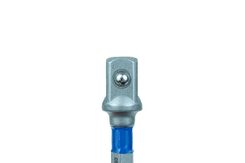Century Drill & Tool 6 Piece Bolt Extractor Expansion Set 73426; aggressively grips damaged bolts and fasteners, impact ready socket adapter included - size: Expansion Set