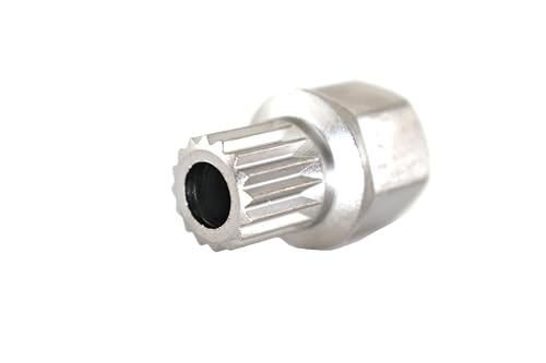 TEMO 32/16Pt Wheel Lock Nut Screw Removal Key Anti-Theft Lugnut Socket S3054 for BMW Vehicles - size: 32/16PT