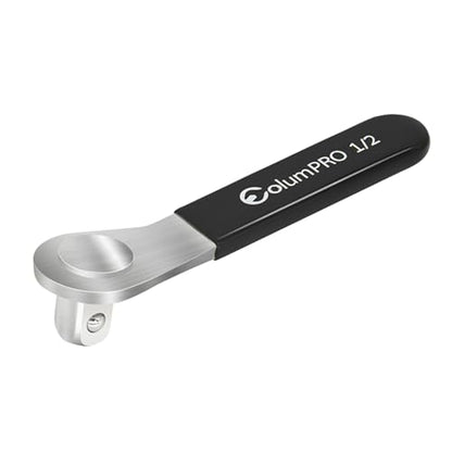 Low Profile Socket Lever, 1/2” Drive Breaker Bar, Extra Low Profile Stubby Wrenches Set, Non-Ratcheting, Great for Boats, RV, Off Road Vehicle - style: 1/2"