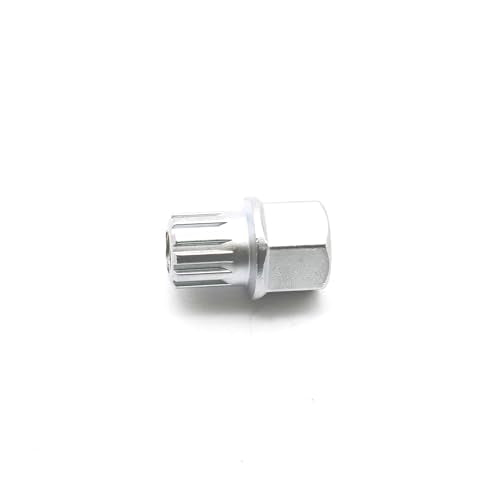 TEMO 56/11Pt Anti-Theft Wheel Lock Lug Nut Removal Socket Key for Vw Audi | Wheel Lock Nut Socket Adapter | Anti-Theft Screw Remover Repair Tool | Tyre Fitting, Garage Repair, Tire Change - size: 56/11PT