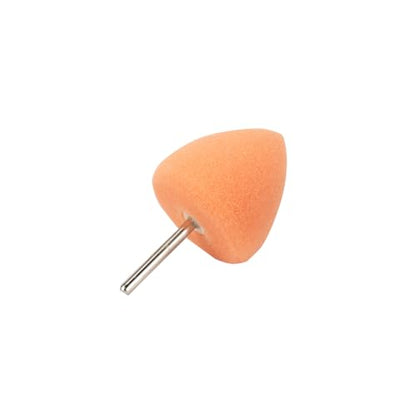 Maxshine 10 Pieces MN01 Mini Polisher and Accessories - 3x3cm (1.18”x1.18”) Orange Polishing Pads, Precision Buffing & Polishing for Tight Spaces, Ideal for Professional Car Detailing - size: Orange Polishing Pad