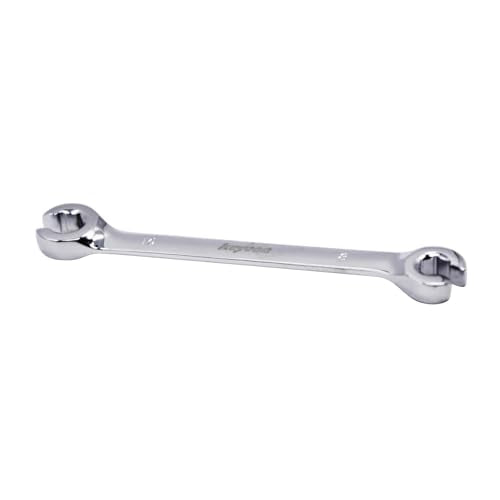 Flare Nut Wrench 8mm x 10mm Metric Double Open End for Removing Replacing Nuts, 1 Piece - size: 8mm x 10mm