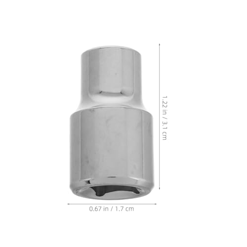 Luxshiny Shock Absorber Socket Tool 3/8 Drive Automotive Suspension Repair Socket Wrench for Shock Absorber Nut Removal and Replacement Robust Metal Construction