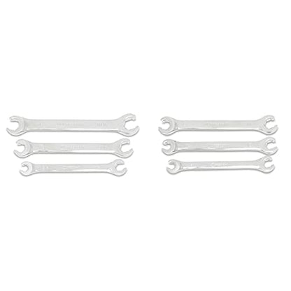Crescent 6 Piece SAE and Metric Flare Nut Wrench Set